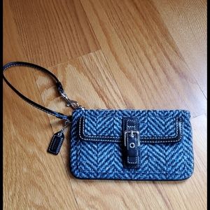 Coach Knit Wristlet NWOT
